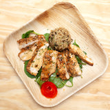 Grilled chicken /spinach/wild brown rice
